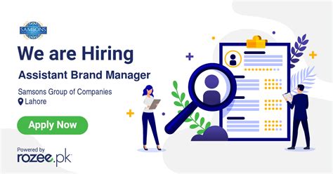 Apply for Assistant Brand Manager Jobs Today.
